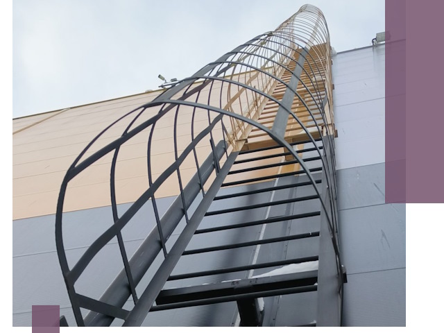 Изготовление и монтаж пожарных лестниц в Самаре профессионально