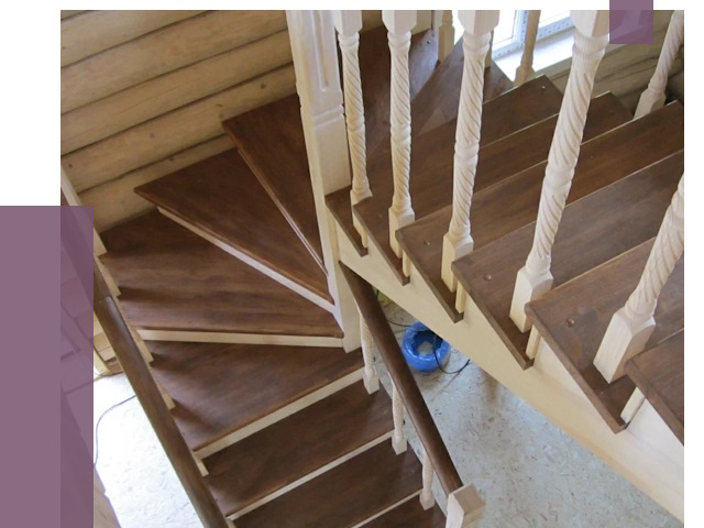 Реставрация деревянных лестниц в Самаре от 4245 руб.