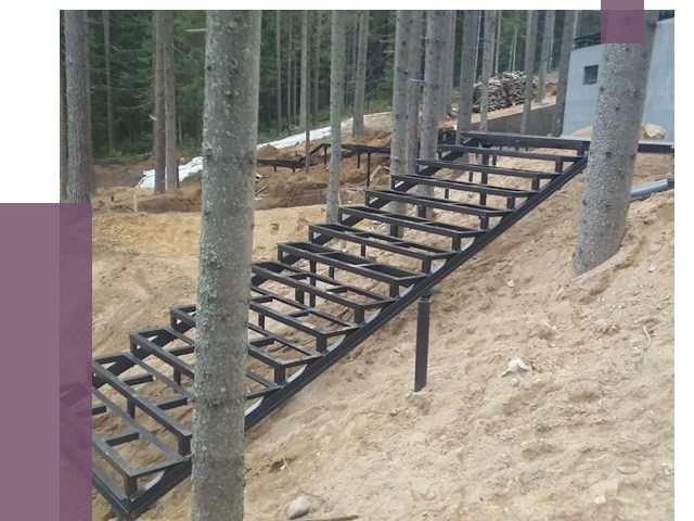 Монтаж металлических лестниц в Самаре от 13390 руб. 