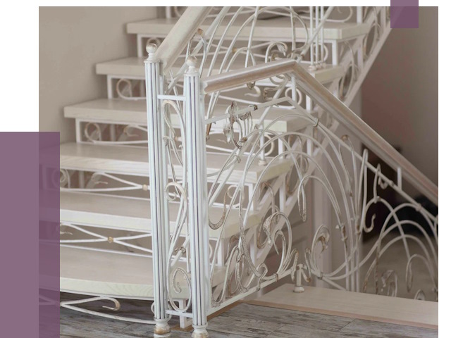 Изготовление кованых лестниц на заказ в Самаре от 85901 руб. | ПРОЛЁТ-Смр
