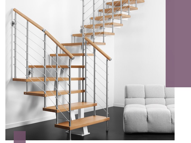 Модульные лестницы под ключ в Самаре — монтаж и изготовление