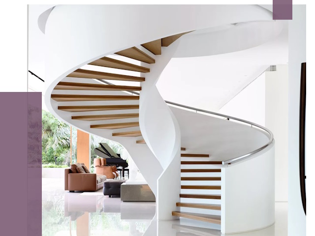 Винтовые лестницы в Самаре под ключ от 48004 руб. | ПРОЛЁТ-Смр