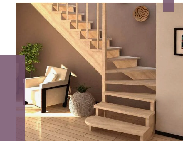 Изготовление Г-образных лестниц в Самаре от 18696 руб. 