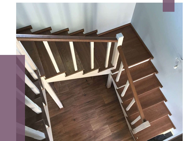 Изготовление П-образных лестниц в Самаре от 15007 руб.