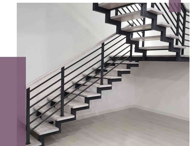 Лестницы на металлокаркасе под ключ в Самаре от 12633 руб. | ПРОЛЁТ-Смр