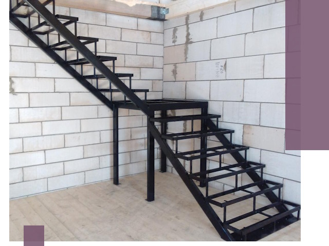 Лестницы на металлокаркасе под ключ в Самаре — изготовление и монтаж