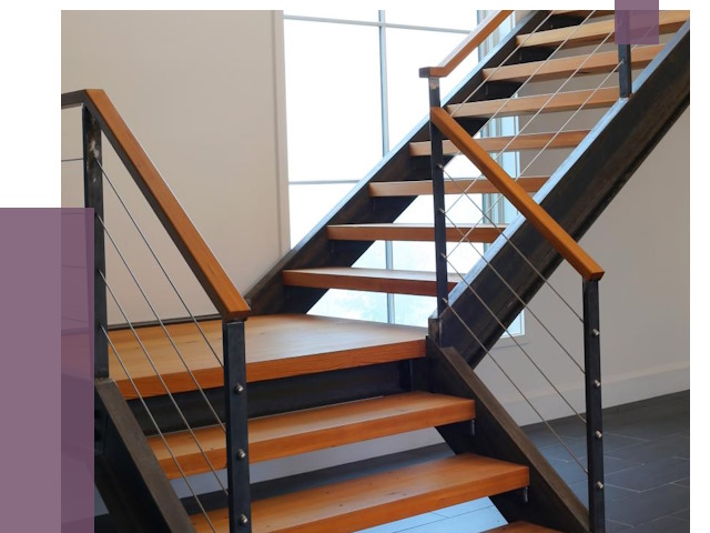Изготовление лестниц на металлокаркасе в Самаре от 18696 руб. | ПРОЛЁТ-Смр