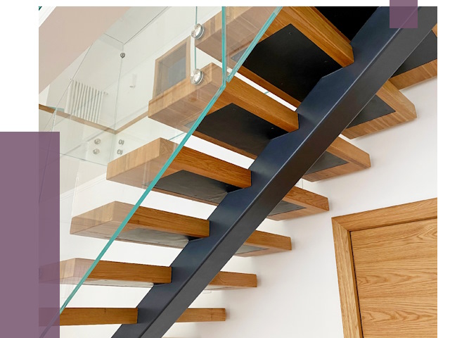 Лестницы на монокосоуре в Самаре от 18696 руб. под ключ | ПРОЛЁТ-Смр