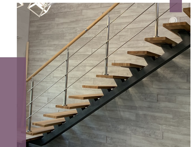 Изготовление лестниц на монокосоуре в Самаре от 75290 руб. 