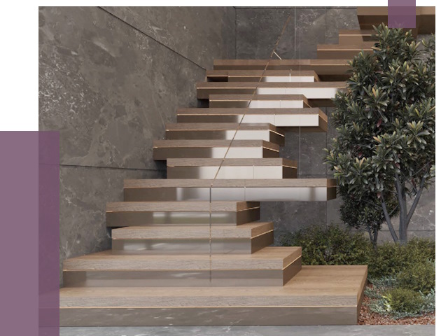 Современные лестницы в Самаре от 13643 руб. | ПРОЛЁТ-Смр