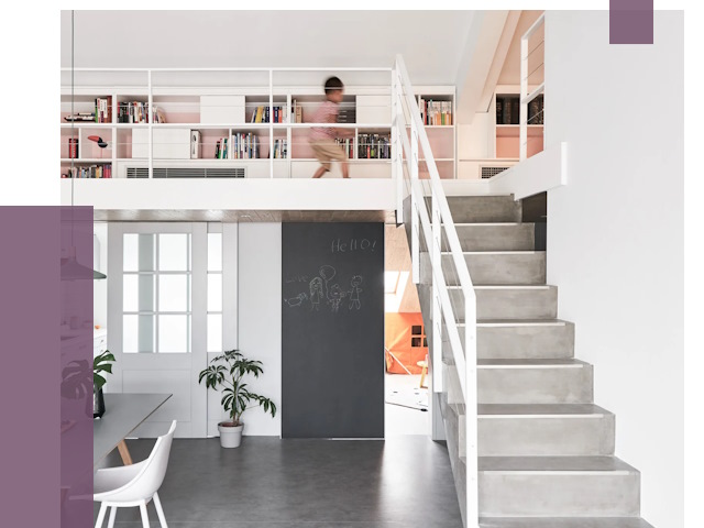 Лестницы для двухуровневой квартиры в Самаре от 174329 руб. | ПРОЛЁТ-Смр