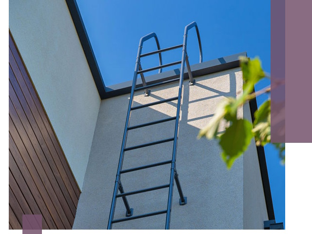 Лестницы на крышу в Самаре — изготовление, монтаж, демонтаж