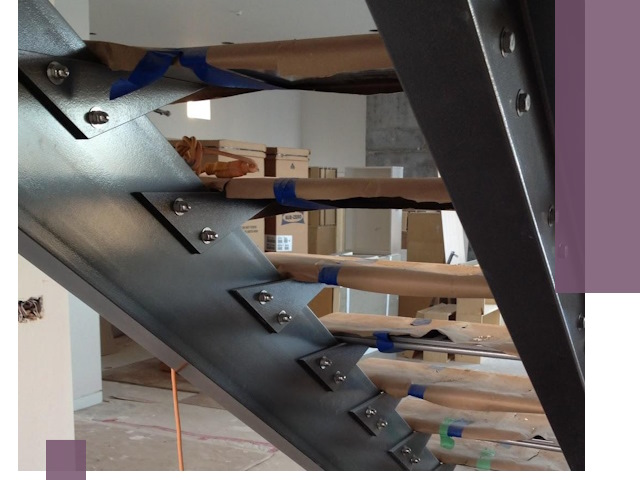 Усиление лестничных конструкций и усиление опор в Самаре