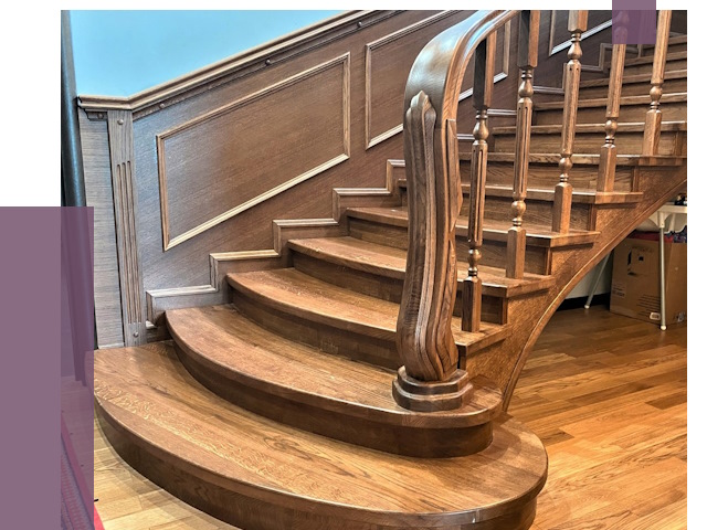 Дубовые лестницы под ключ в Самаре от 174329 руб. — ПРОЛЁТ-Смр
