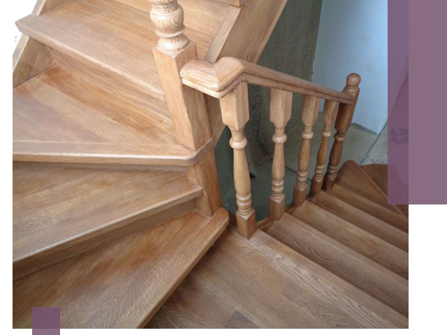 Дубовые лестницы под ключ в Самаре: изготовление и монтаж