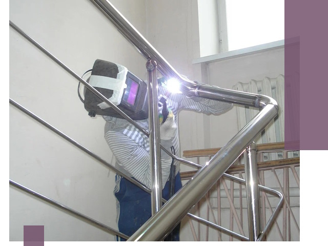 Монтаж перил и ограждений качественно в Самаре