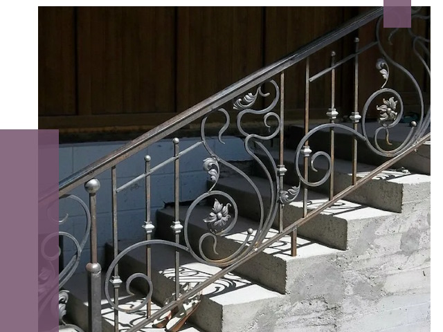 Кованые перила в Самаре от 8590 руб. под ключ — качество от ПРОЛЁТ-Смр