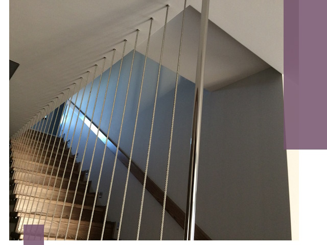 Тросовые перила под ключ в Самаре — производство и монтаж