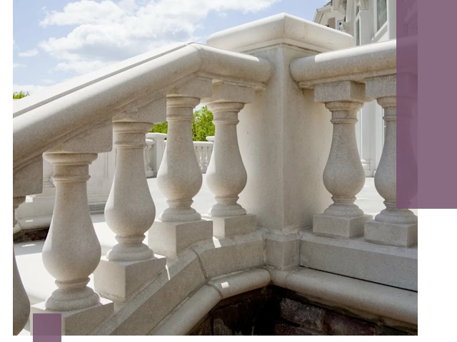 Балюстрады из металла и камня под ключ в Самаре