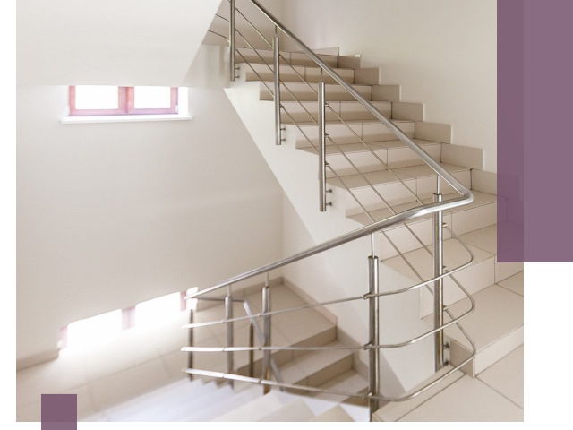 Установка и замена перил в подъезде в Самаре