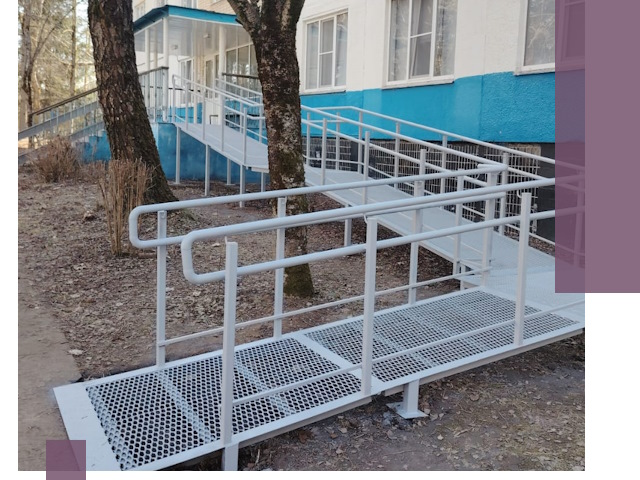 Пандусы под ключ в Самаре: изготовление, монтаж и демонтаж