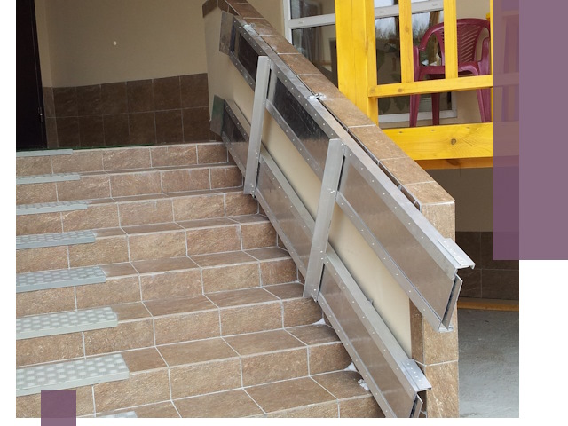 Откидные пандусы под ключ в Самаре — монтаж и демонтаж