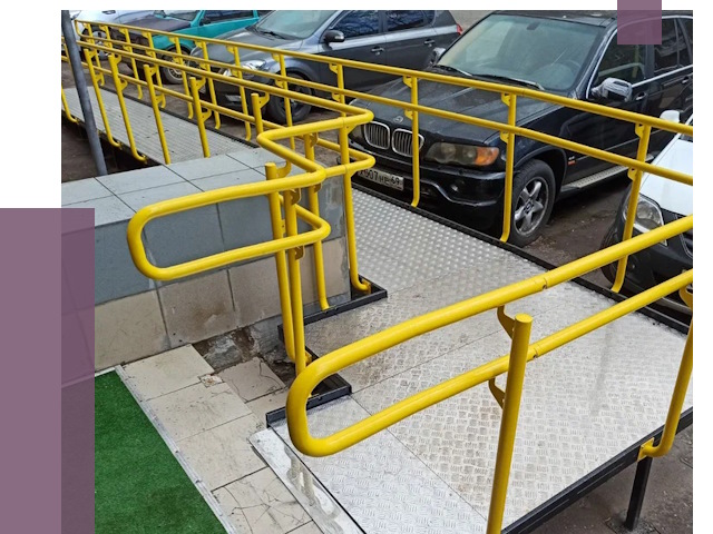 Стационарные пандусы в Самаре от 12127 руб. | ПРОЛЁТ-Смр