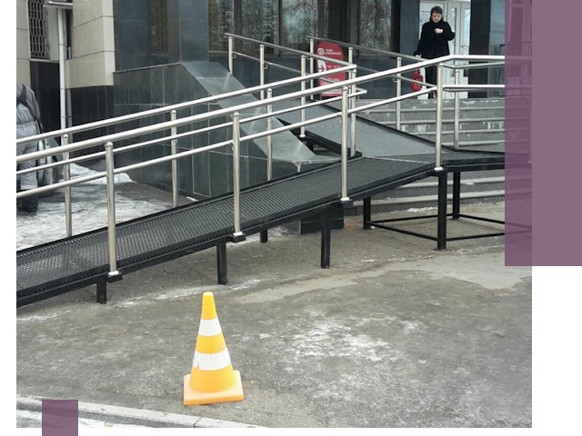 Стационарные пандусы под ключ в Самаре — изготовление и монтаж