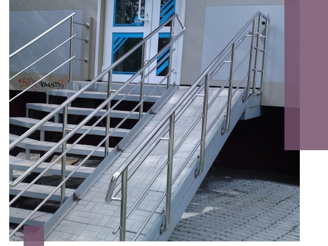 Пандус на крыльцо под ключ в Самаре: монтаж и изготовление