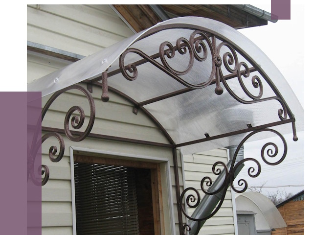 Изготовление козырьков в Самаре от 7276 руб. — заказать | ПРОЛЁТ-Смр