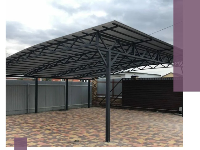 Недорогие навесы под ключ в Самаре — изготовление и монтаж