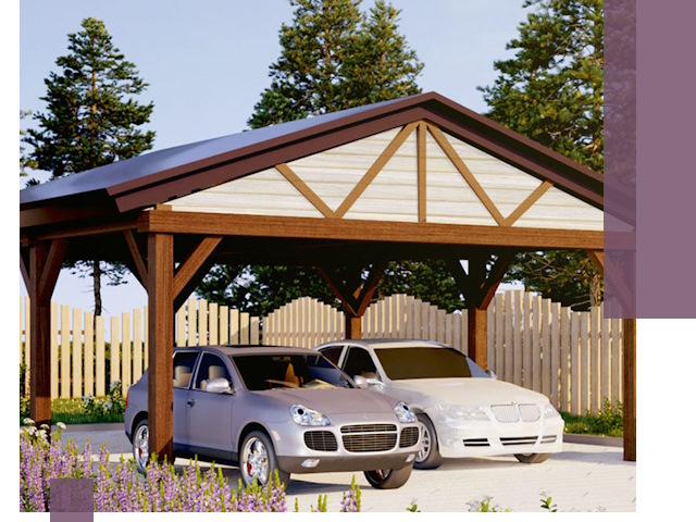 Навесы для автомобиля в Самаре — изготовление и монтаж