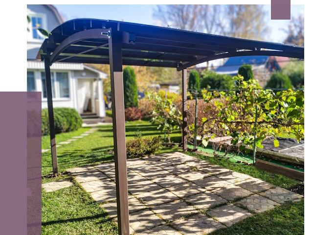 Навесы для дачи в Самаре от 12582 руб. под ключ — ПРОЛЁТ-Смр