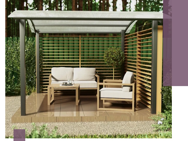 Навесы для дачи в Самаре: изготовление, монтаж и демонтаж