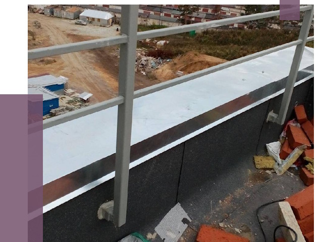 Монтаж парапетов в Самаре от 4245 руб.  | ПРОЛЁТ-Смр