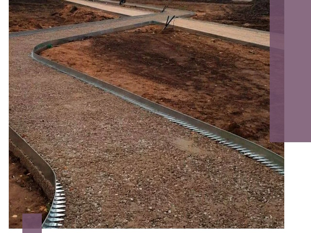 Металлические бордюры под ключ в Самаре — изготовление и монтаж