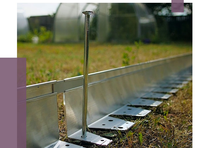 Металлические бордюры для газона в Самаре от 4245 руб. | ПРОЛЁТ-Смр