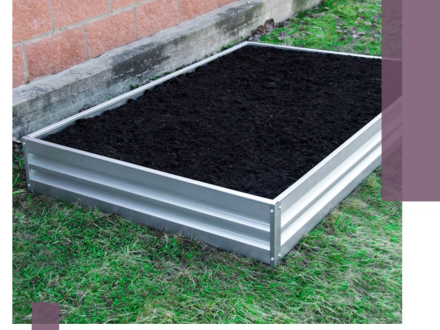 Металлические бордюры для грядок в Самаре: прочность и аккуратность