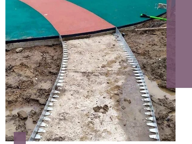 Металлические бордюры для дорожек в Самаре — монтаж и изготовление