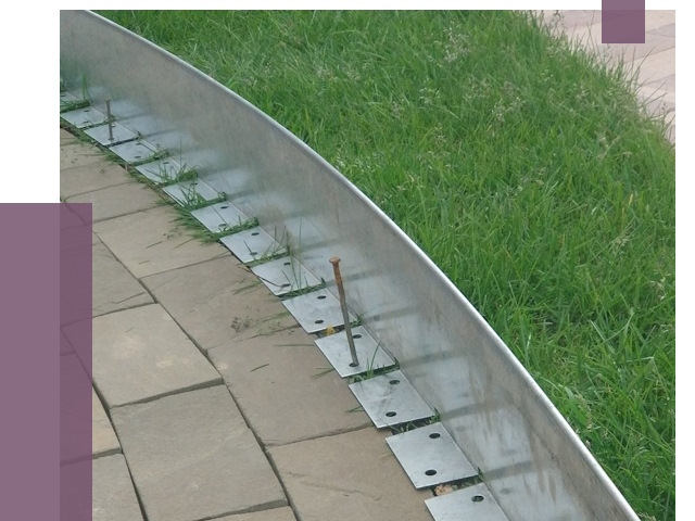 Металлические бордюры для тротуаров в Самаре от 8590 руб.