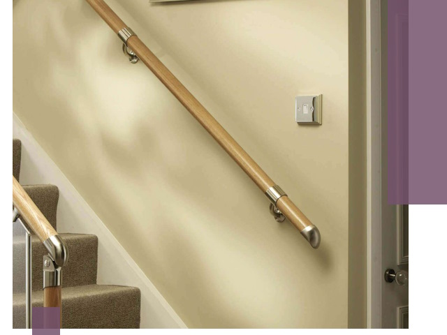 Монтаж пристенных поручней профессионально в Самаре