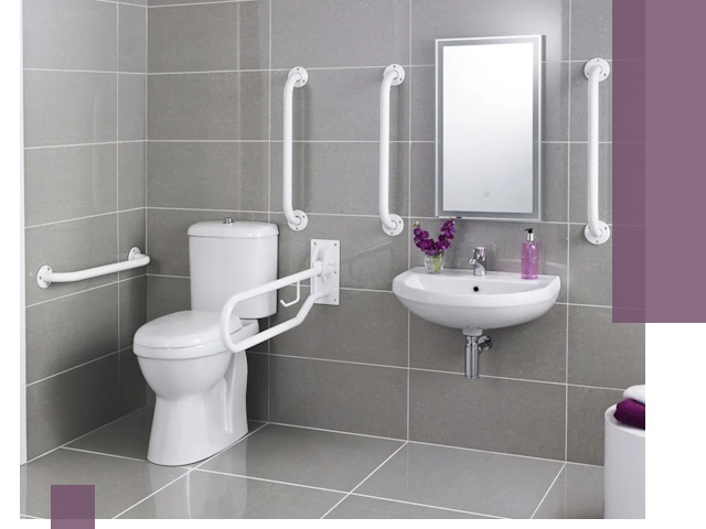 Поручни для санузлов в Самаре: установка, ремонт и монтаж